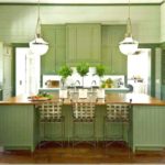 foto dapur hijau