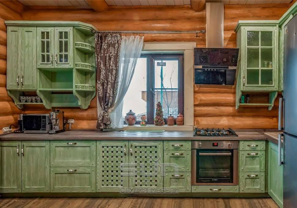 zaļā lauku virtuve
