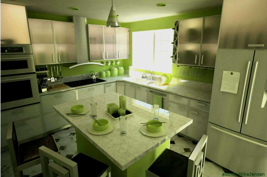 zaļa virtuve