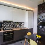 obývacia izba kuchyňa dizajn 15 metrov štvorcových nápady interiéru