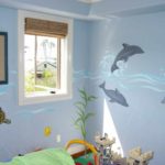 idea of ​​a beautiful interior of a child’s room photo