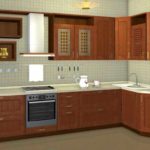 gražaus stiliaus virtuvės su dujinio katilo nuotrauka versija