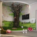 idea of ​​a bright style for a child’s room photo