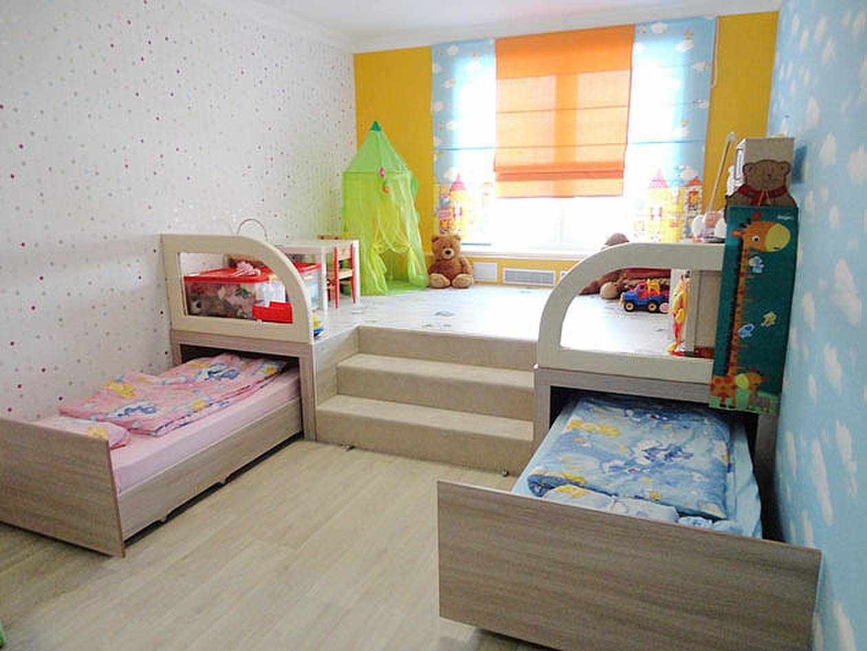 an example of an unusual design of a children's room