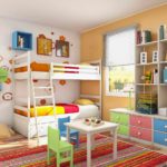 ideea unui design ușor al fotografiei camerei unui copil