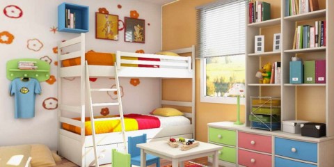 nápad ľahkého dizajnu fotografie detskej izby