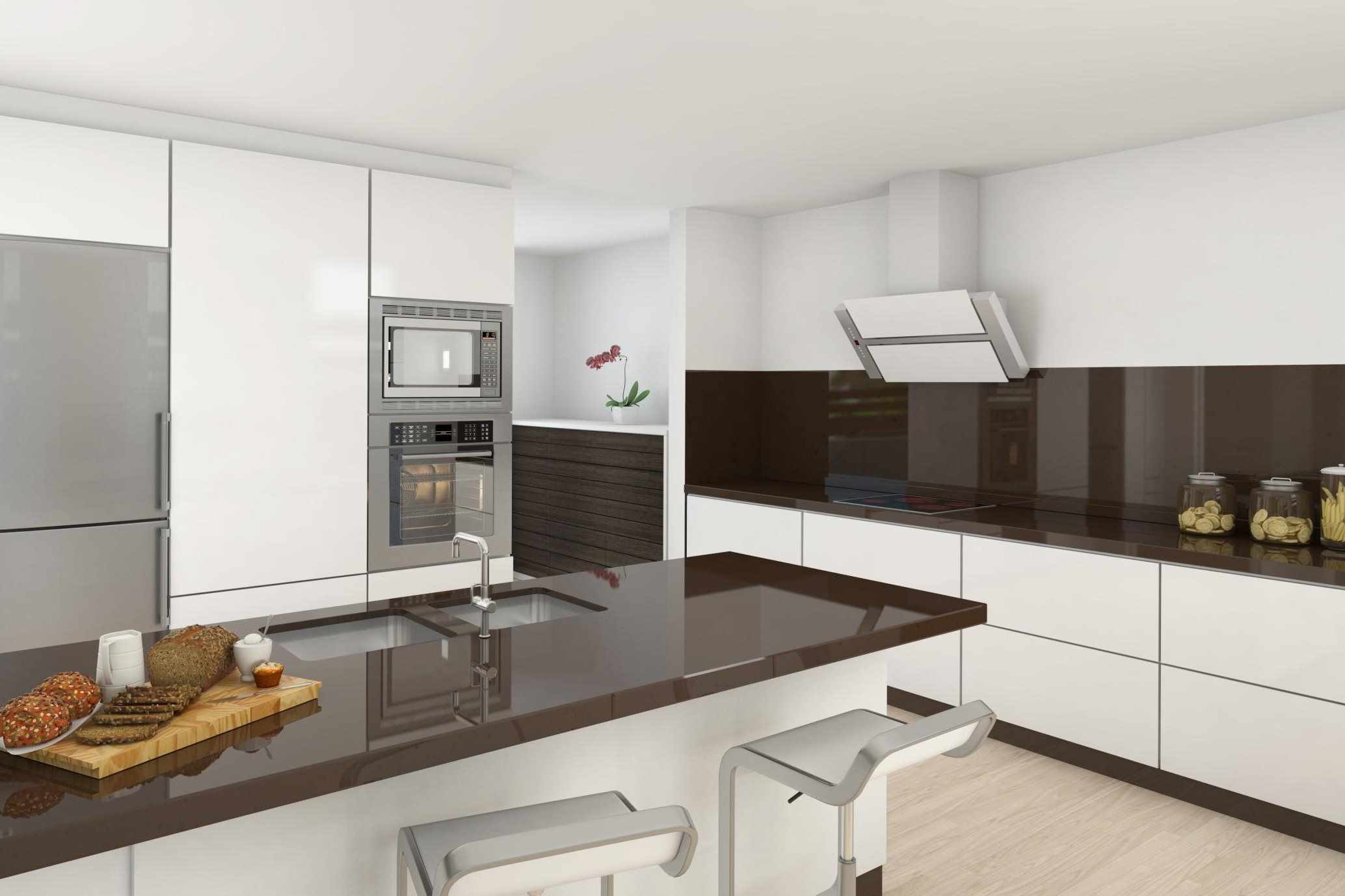 an example of a bright kitchen style