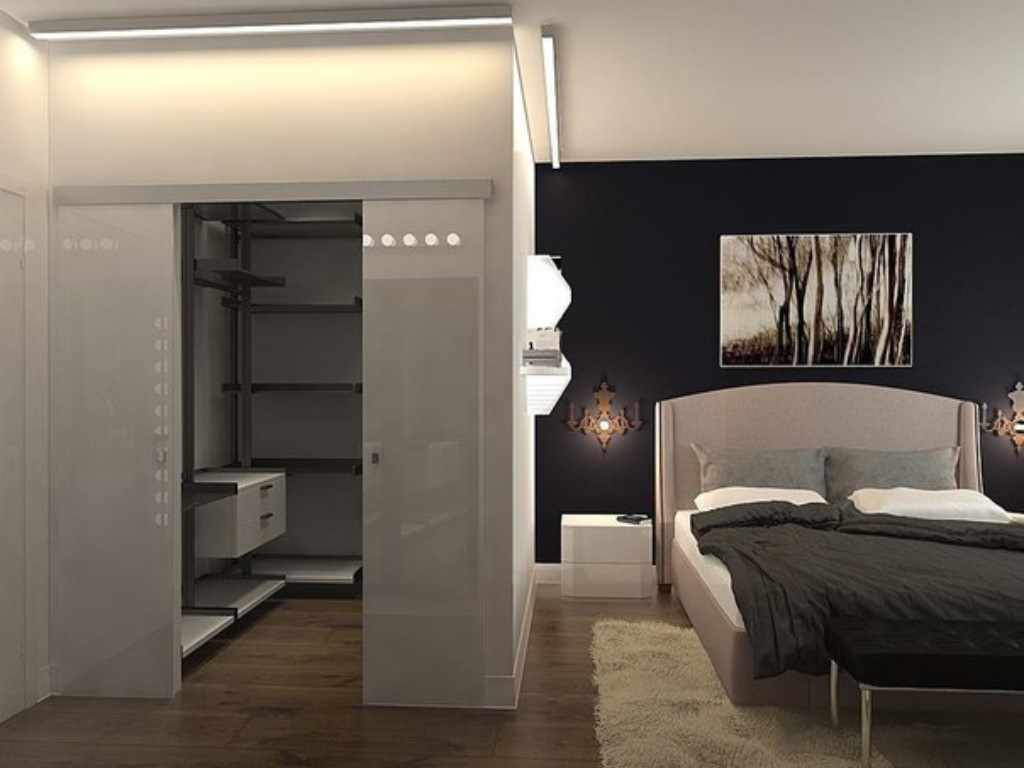 Un exemplu de decor frumos de dormitor de 15 mp