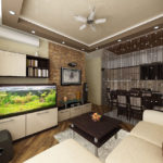 cozinha sala de estar 15 m2 design interior