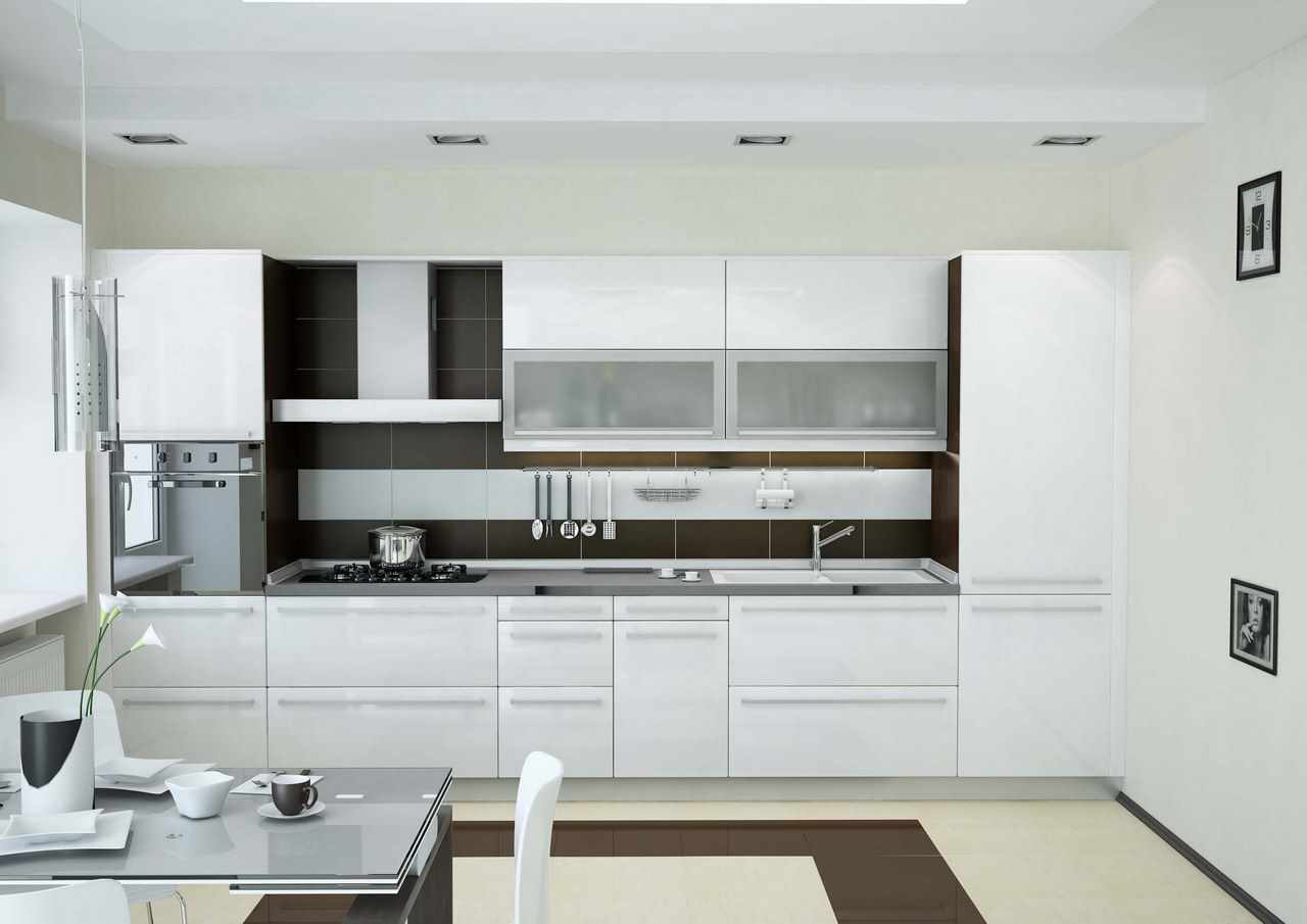 the idea of ​​a beautiful kitchen interior