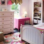 example of a beautiful style of a bedroom for a girl photo