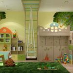 idea of ​​a bright bedroom interior for a girl picture