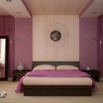 šauras guļamistabas foto neparasta dizaina piemērs