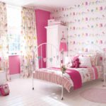 idea of ​​a beautiful bedroom style for a girl photo