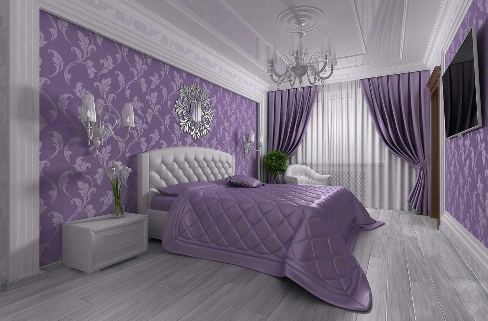contoh gaya bilik tidur yang cantik