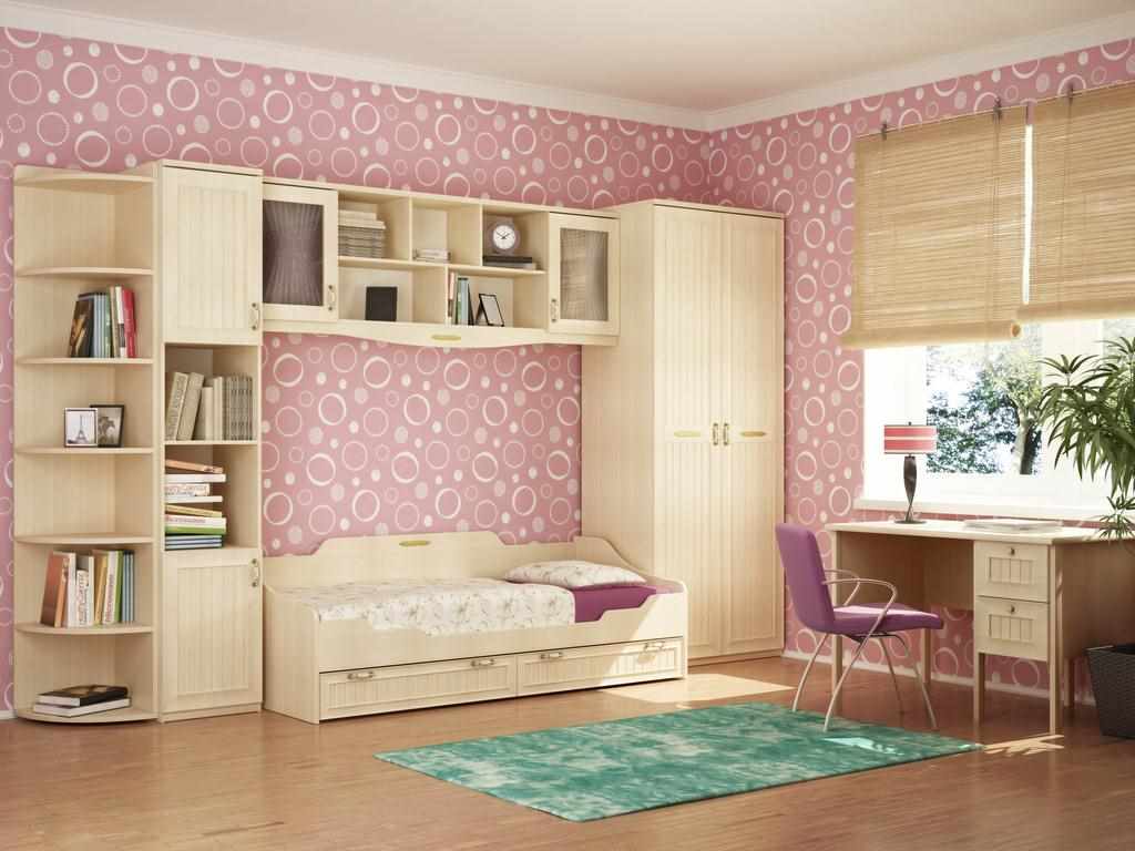 an example of a beautiful bedroom style for a girl