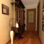 varijanta svijetle unutrašnjosti hodnika na fotografiji privatne kuće