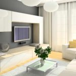 idea of ​​a bright decor of a living room 25 sq.m picture