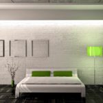 l'idea di utilizzare un bellissimo arredamento di un soggiorno nello stile della foto minimalista