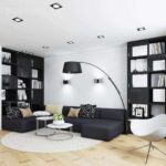 myšlienka krásneho dizajnu obývacej izby obrázok 16 m2