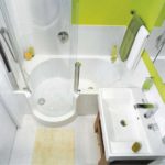 nápad krásne štýlové kúpeľne s rohovou vaňou obrázok