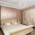 Интериор на спалнята в стил Арт Нуво