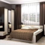 design dormitor cu mobilier dulap
