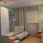Progetto di design per una camera per due bambini