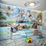 Dekorácia detskej izby v pirátskom štýle