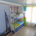 Sea-themed bunk bed