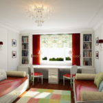 Dekorace místnosti s barevnými polštáři