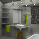 Polished Concrete in Bathroom Design