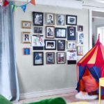 Wall decoration with family photos