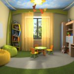 Design nursery for preschool child