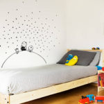 Dekorace na zeď pro kutily v dětském pokoji