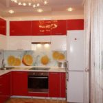 Sarkanā krāsa virtuves dizainā