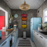 Interior dapur gaya perindustrian
