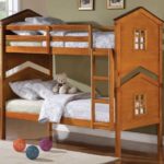Giường gỗ cho trẻ mầm non