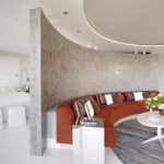 Rounded Concrete Wall