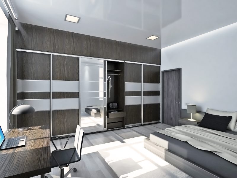 High-tech 18-square-meter room design