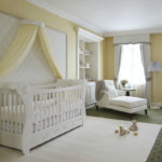 Designing a room for a newborn in the style of a classic