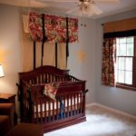 Dark furniture in the nursery