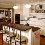 Country style kitchen counter