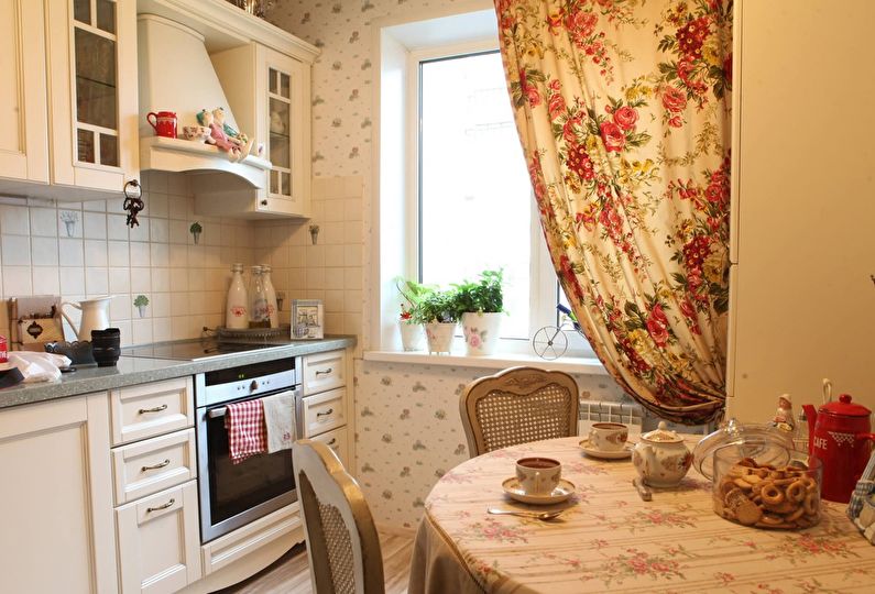 Küçük bir rustik mutfak tasarlayın
