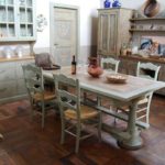 Provence gri yaşlı mutfak mobilyaları