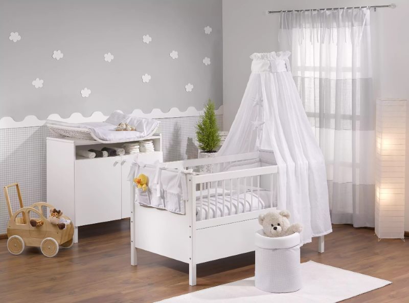 Pleasant interior room for a newborn