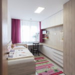 Elongated kids room design