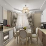 Design kitchen with parallel layout