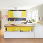 Màu vàng trong nội thất nhà bếp
