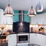Large shades for kitchen fixtures